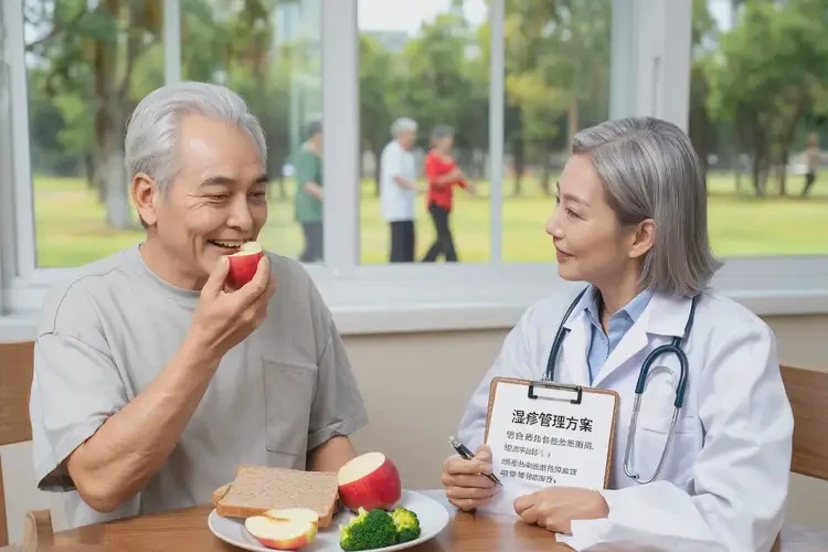 老年人四肢容易長濕疹不管它會自己痊愈嗎(圖1)