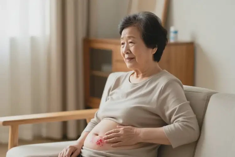 老年人肚子出濕疹能徹底自愈嗎(圖4)