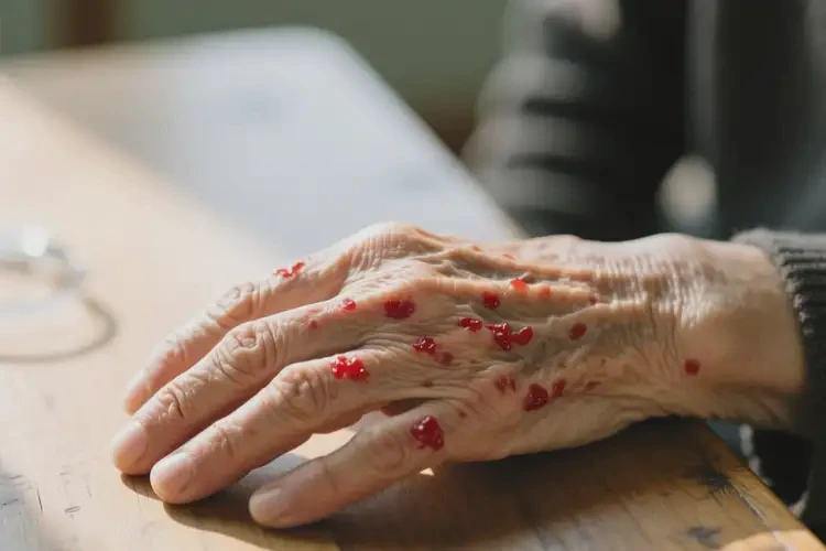 老年人四肢有濕疹不管它會自己好嗎(圖4)