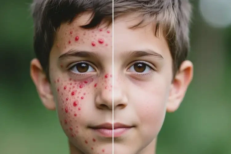 青年人臉上容易長(zhǎng)濕疹能不能徹底自愈(圖2)