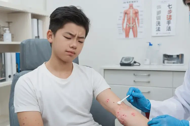 青少年手臂經(jīng)常長濕疹能夠徹底治愈嗎(圖3)