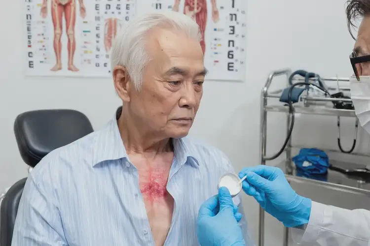 老年人脖子容易長濕疹不管它會(huì)自己自愈嗎(圖3)