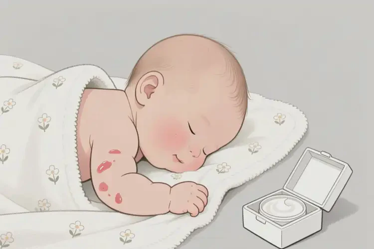 嬰幼兒手臂容易長(zhǎng)濕疹不管它會(huì)自己痊愈嗎(圖3)