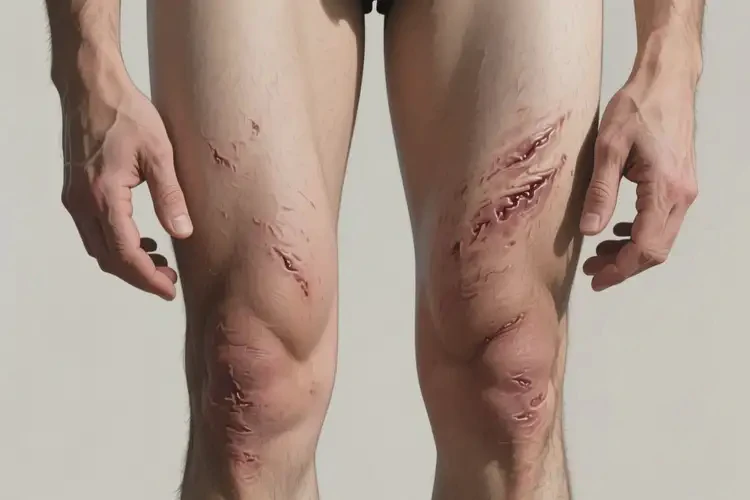 男人四肢起濕疹可以徹底自愈嗎(圖3)