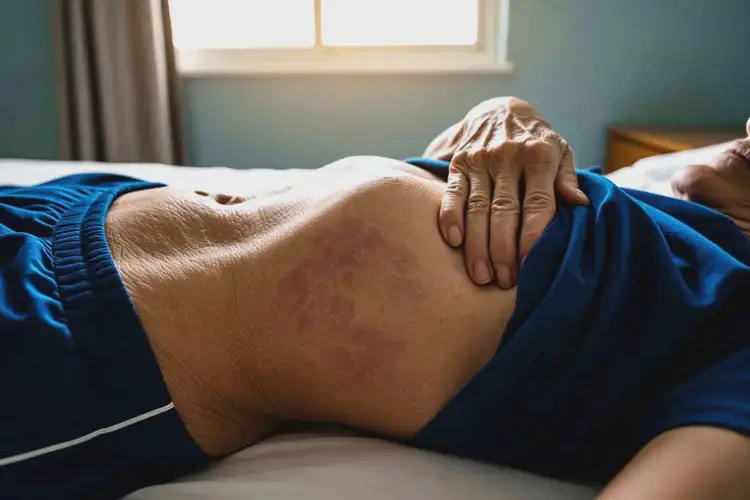 老人肚子有濕疹不管它會自己好嗎(圖3)