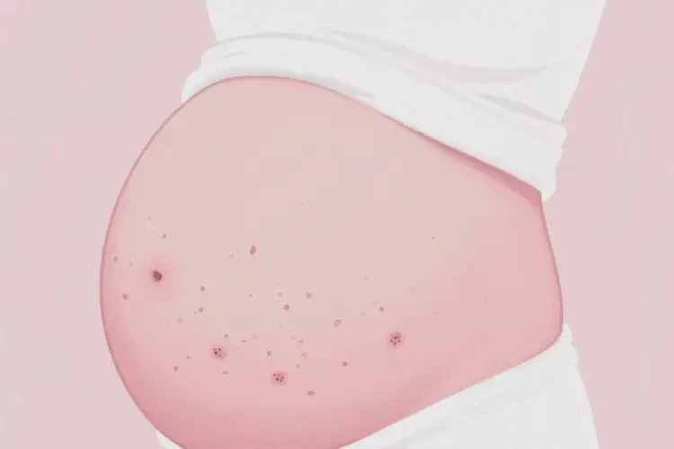 產(chǎn)婦肚子上容易長濕疹能靠自己自愈嗎(圖3)