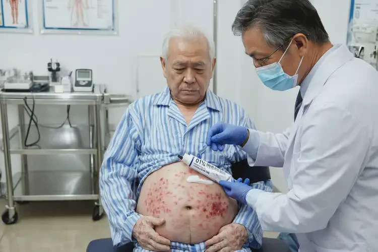 老年人肚子容易起湿疹能彻底自愈吗(图3)