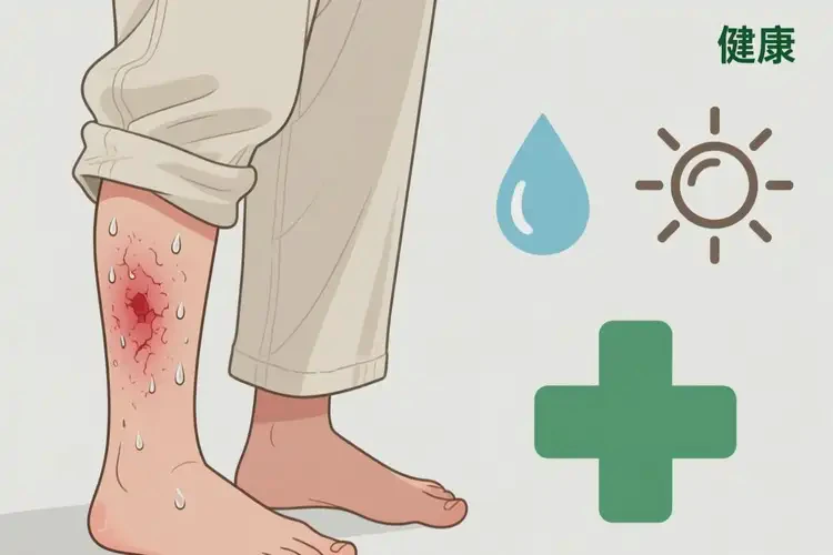 男生小腿上偶爾長(zhǎng)濕疹可以徹底自愈嗎(圖3)