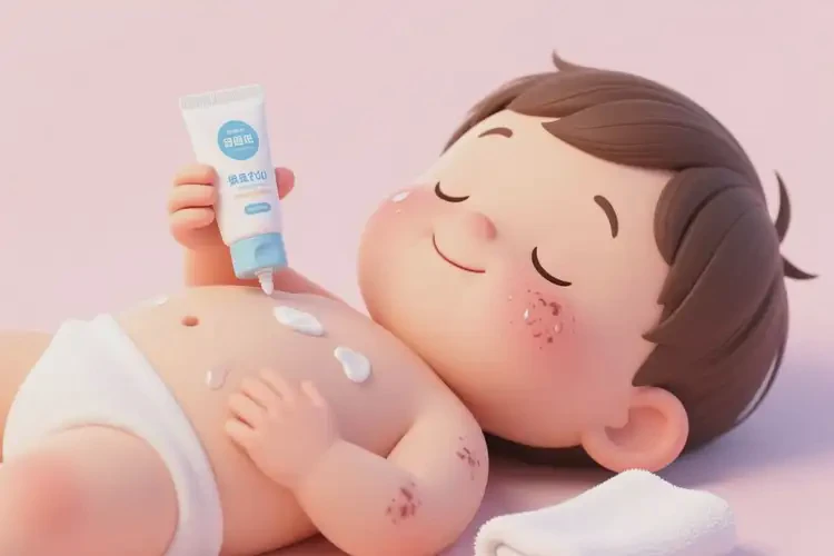 孩子肚子出濕疹不管它會自己自愈嗎(圖4)