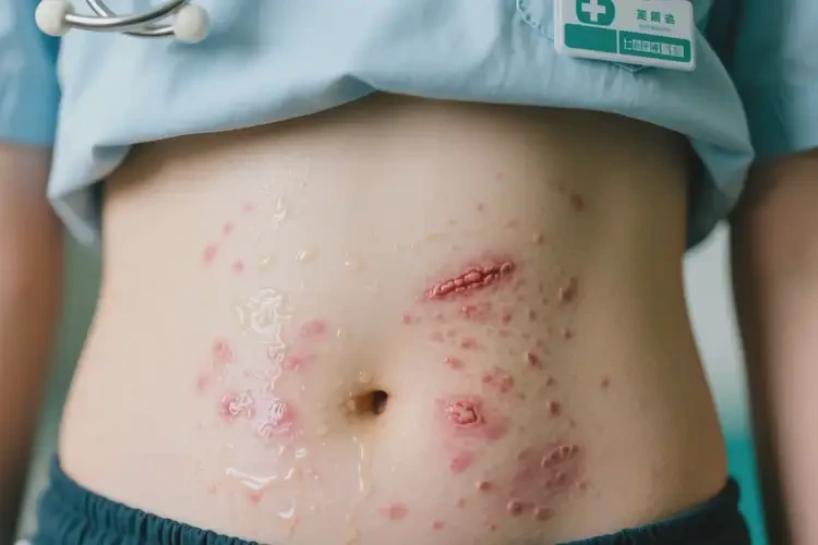 青少年肚子上長濕疹可以徹底自愈嗎(圖3)