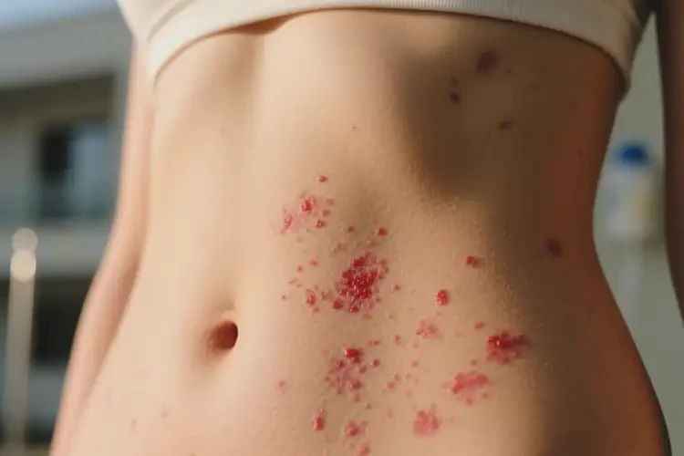 女人肚子經(jīng)常長濕疹能夠徹底治愈嗎(圖4)