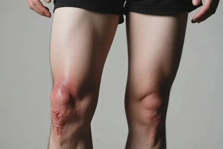 男人大腿上長(zhǎng)濕疹不管它會(huì)自己好嗎(圖2)