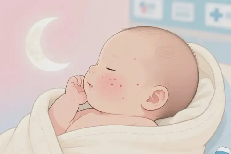 新生儿身上偶尔长湿疹能彻底自愈吗(图4)