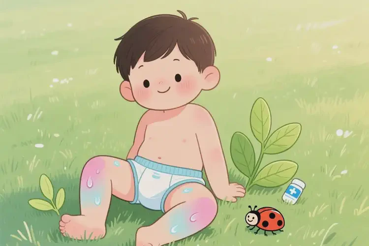 少兒大腿出現濕疹可不可以徹底自愈(圖4)