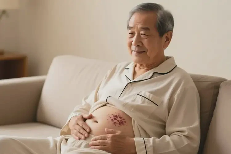 老年人肚子長濕疹能不能徹底自愈(圖4)