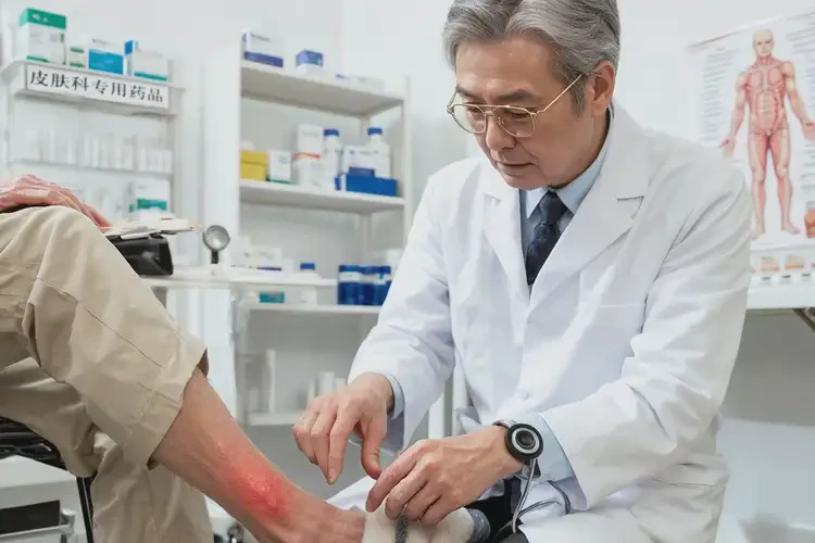 高齡老人小腿偶爾長濕疹不管它會自己好嗎(圖2)