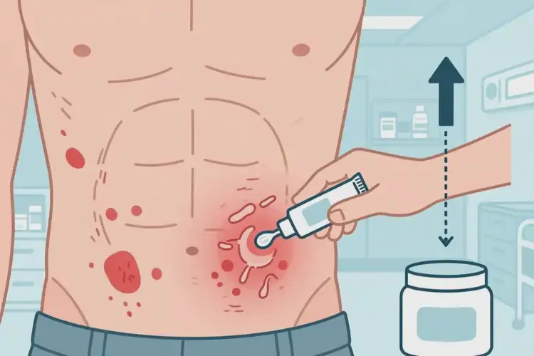 男性肚子上容易起濕疹能夠徹底治愈嗎(圖3)