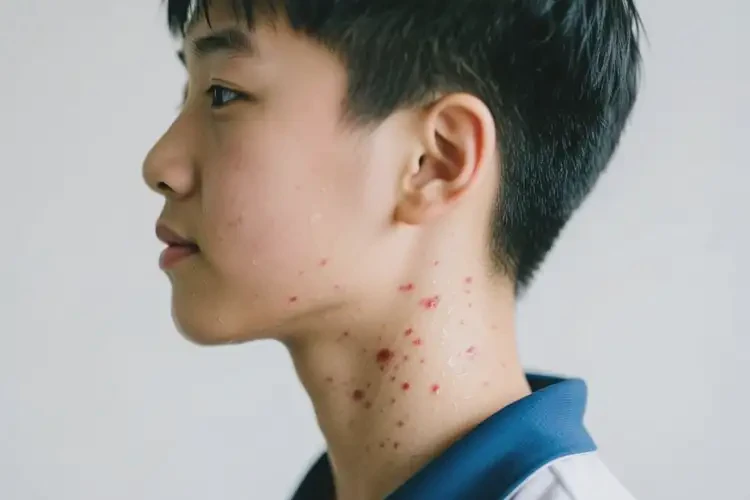 中學(xué)生脖子上經(jīng)常長濕疹能靠自己自愈嗎(圖3)