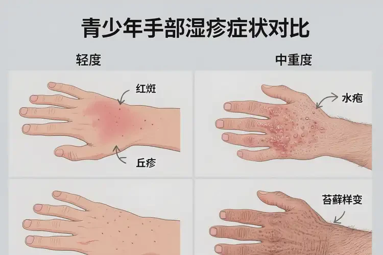 青少年手上出現(xiàn)濕疹可以徹底自愈嗎(圖3)