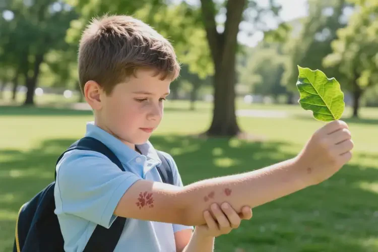中學生手臂長濕疹不管它會自己自愈嗎(圖2)