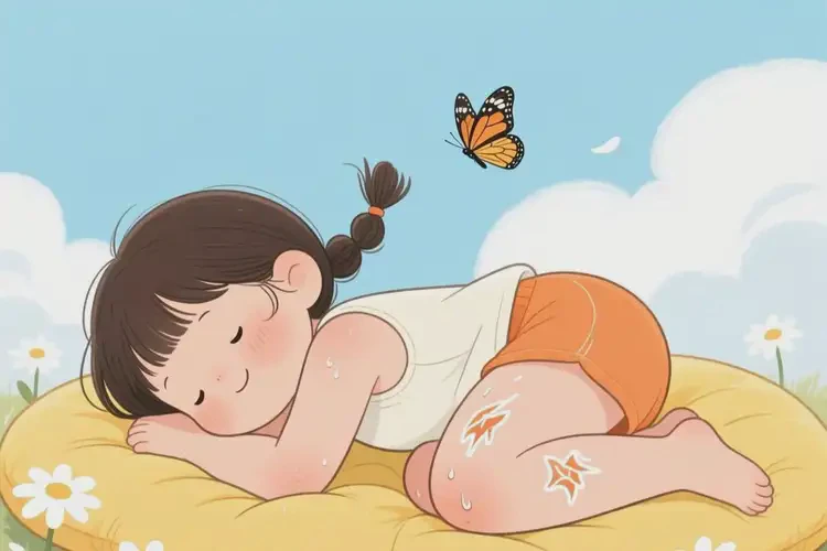 少兒大腿出現濕疹可不可以徹底自愈(圖3)