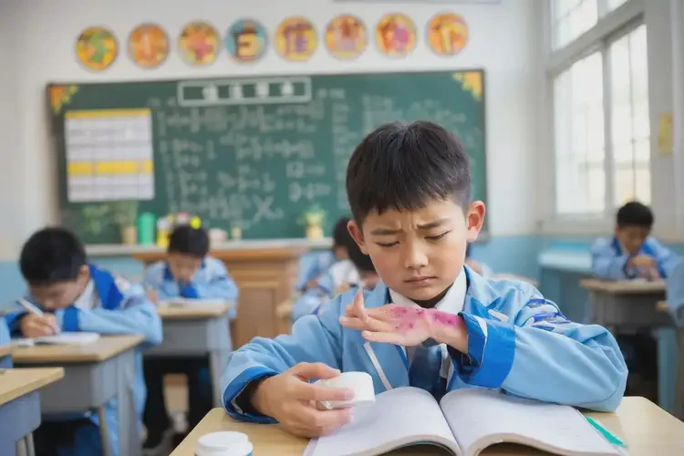 小學生手上容易起濕疹能不能徹底自愈(圖1)