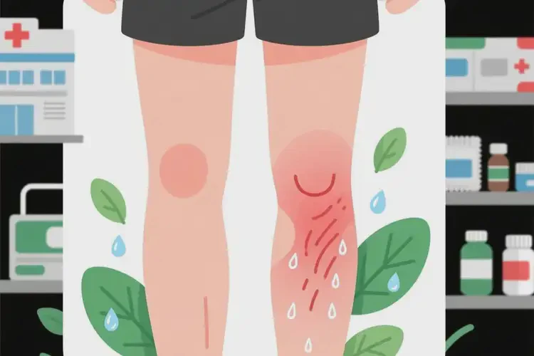 男生大腿上經(jīng)常長濕疹不管它會自己痊愈嗎(圖3)