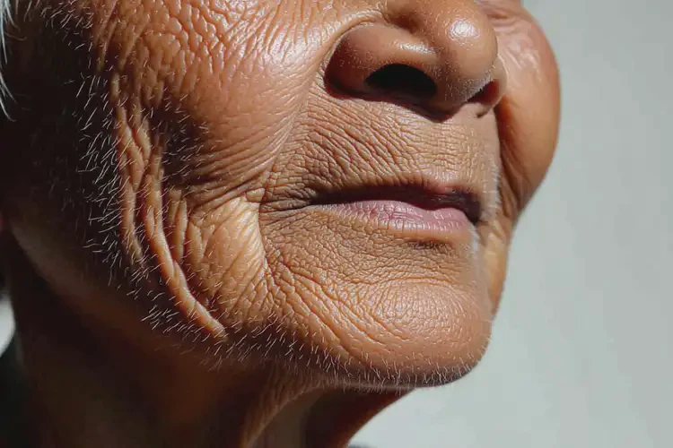 老人臉上容易起濕疹不管它會自己自愈嗎(圖2)