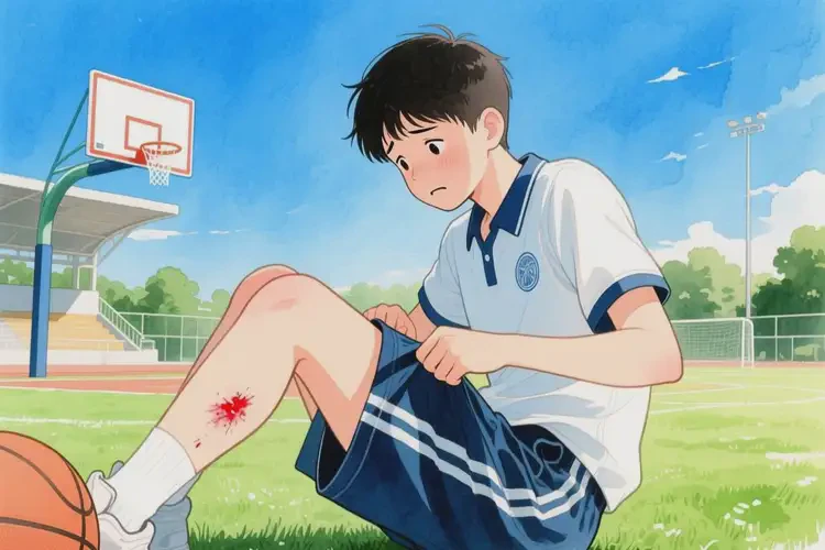 中學(xué)生屁股容易長濕疹不管它會自己好嗎(圖3)