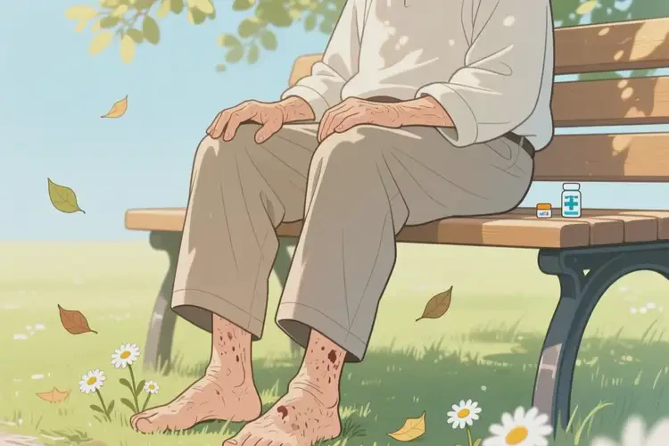 老人小腿長濕疹能靠自己自愈嗎(圖4)