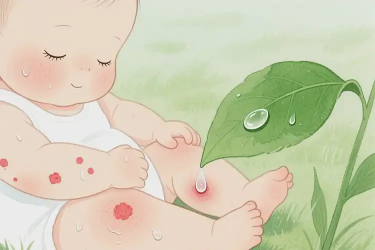 嬰幼兒四肢容易長(zhǎng)濕疹不管它會(huì)自己自愈嗎(圖1)