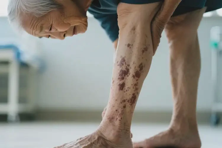 老年人四肢有濕疹不管它會自己好嗎(圖1)