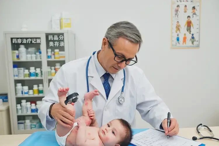 嬰兒大腿出濕疹可以徹底自愈嗎(圖2)