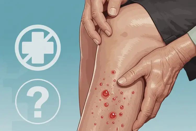 老年人大腿有濕疹不管它會自己好嗎(圖4)