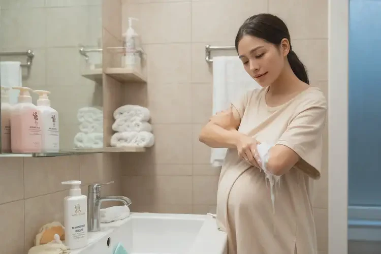 產(chǎn)婦屁股長濕疹不管它會自己好嗎(圖2)