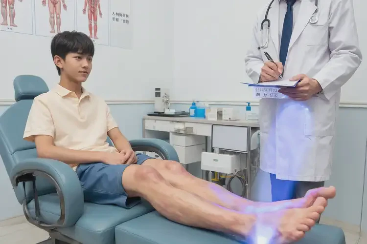 青少年腳上出現(xiàn)濕疹不管它會(huì)自己好嗎(圖2)