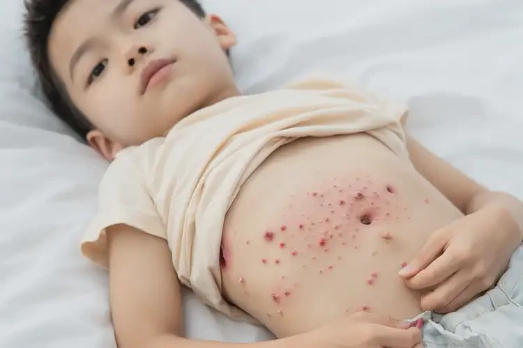 孩子肚子經(jīng)常起濕疹能徹底自愈嗎(圖4)
