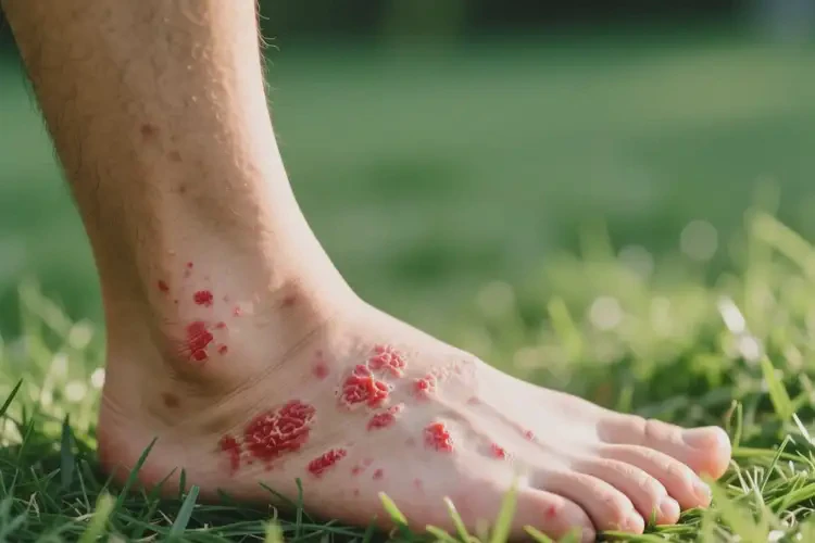 男人腳上出濕疹能徹底自愈嗎(圖4)