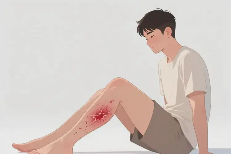 男生小腿上出濕疹可不可以徹底自愈(圖4)