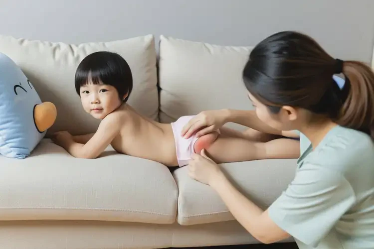 少兒屁股上有濕疹不管它會自己好嗎(圖4)