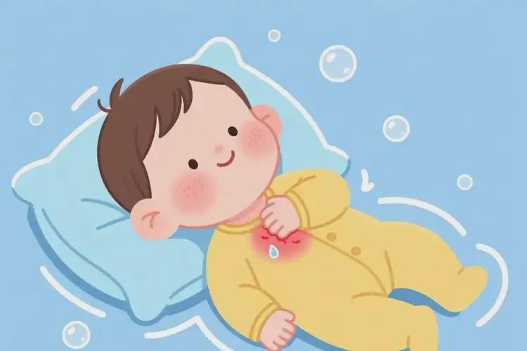 幼儿脖子上出湿疹不管它会自己自愈吗(图2)