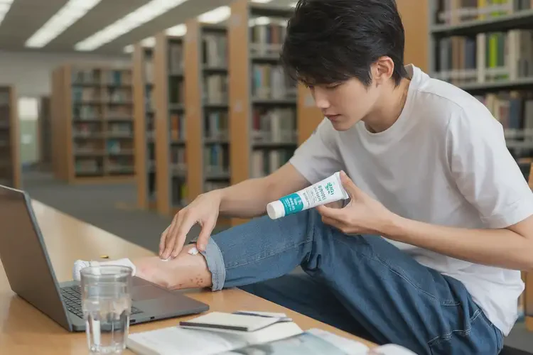 大學(xué)生小腿偶爾長(zhǎng)濕疹可不可以徹底自愈(圖4)