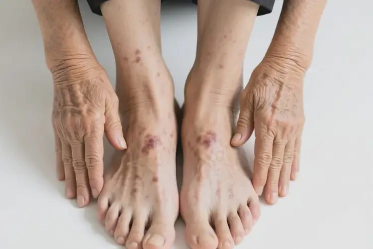 老年人四肢偶爾長(zhǎng)濕疹不管它會(huì)自己痊愈嗎(圖2)