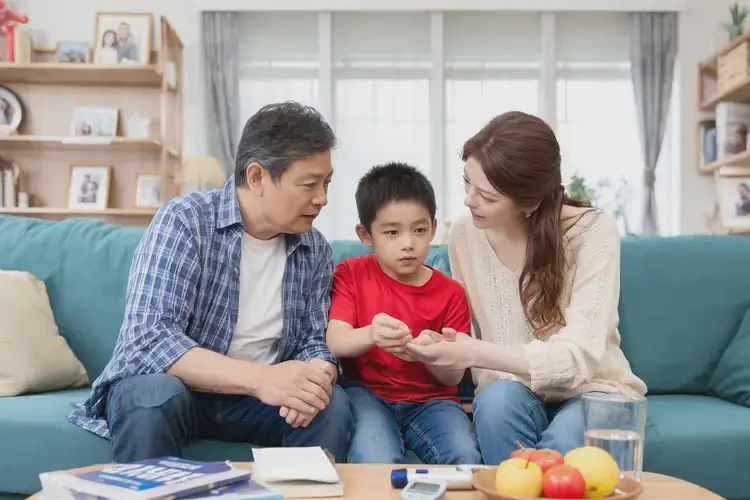 小孩晚上血糖25(图1)