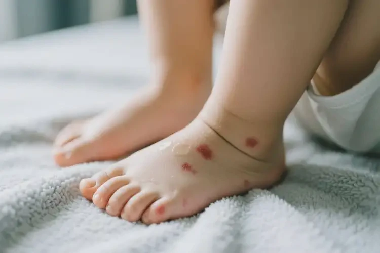 儿童脚上长湿疹能靠自己自愈吗(图2)