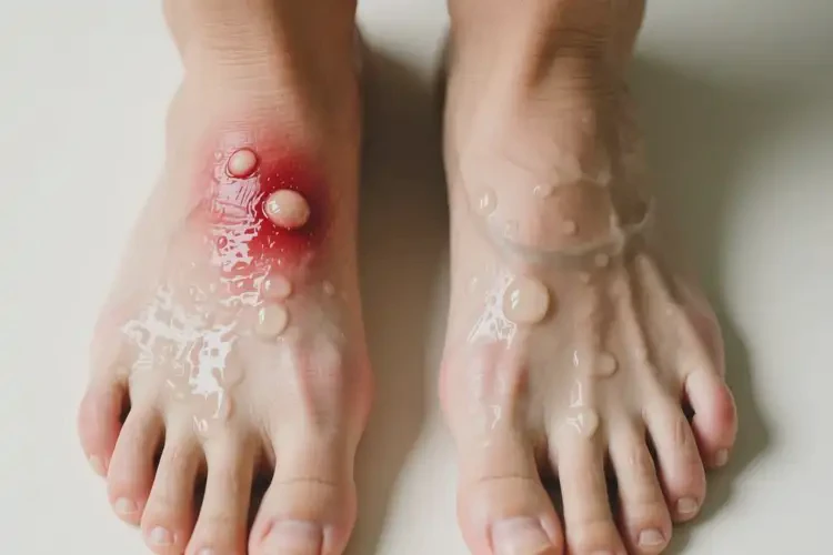 男生脚上经常长湿疹能靠自己自愈吗(图3)