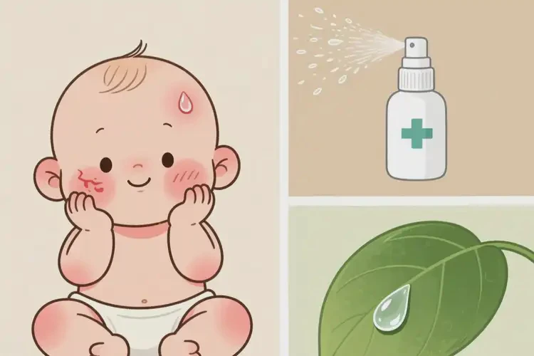 小儿面部偶尔长湿疹能够彻底治愈吗(图3)