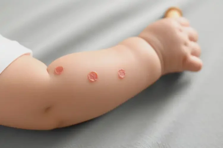 小兒身上偶爾長濕疹不管它會自己自愈嗎(圖2)