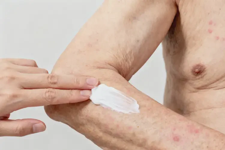 高齡老人手臂上容易長濕疹能徹底自愈嗎(圖3)