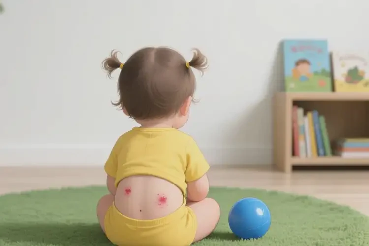 儿童肚子上出现湿疹不管它会自己痊愈吗(图2)